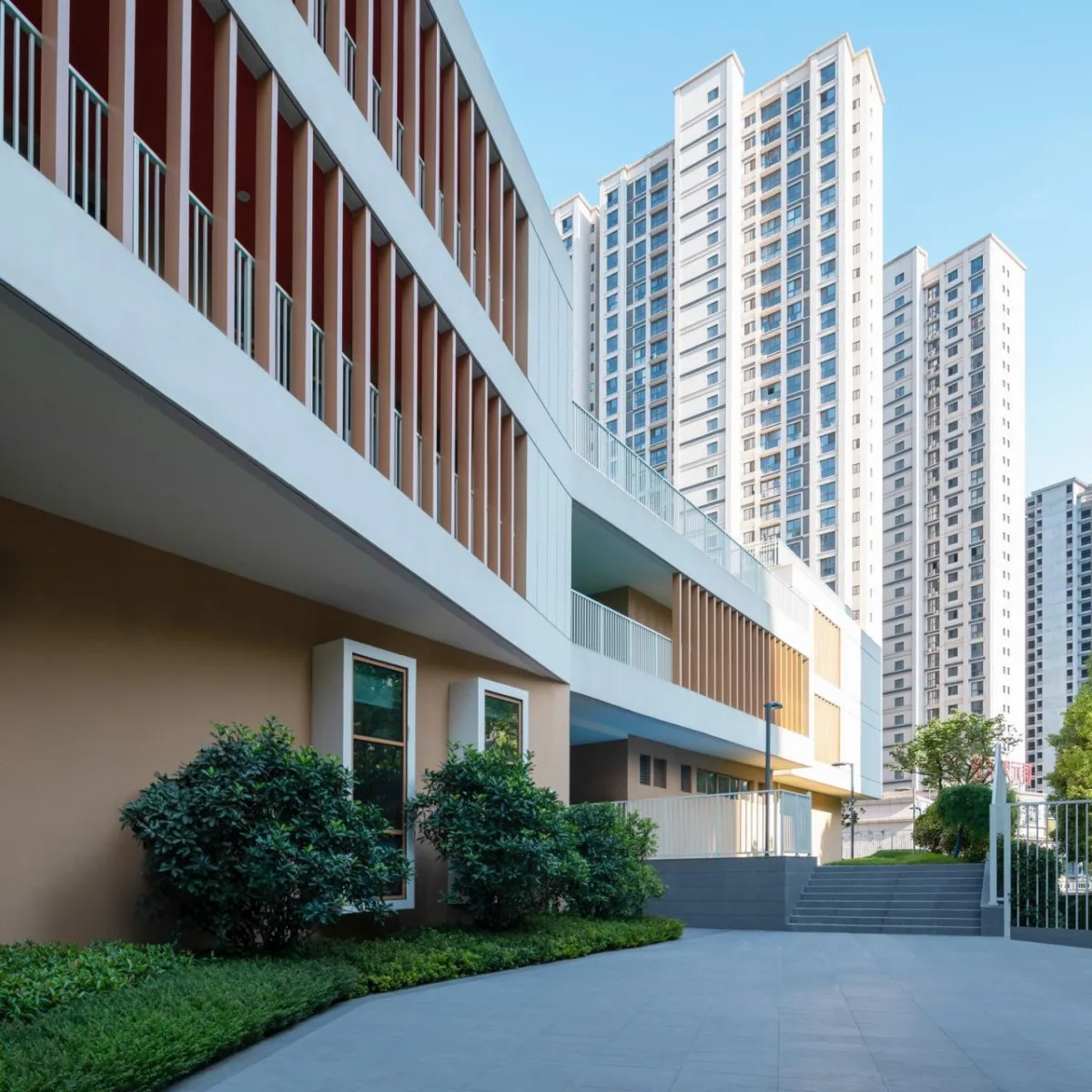 BIM建筑|这可能是小城幼儿园的天花板了：陕西安康高新第五幼儿园 / UUA建筑师事务所