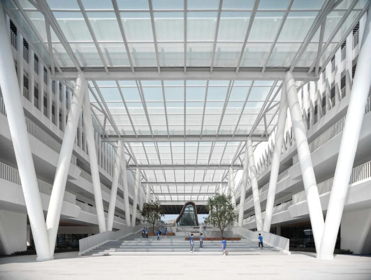 BIM建筑|深圳市红山中学 / 华阳国际设计