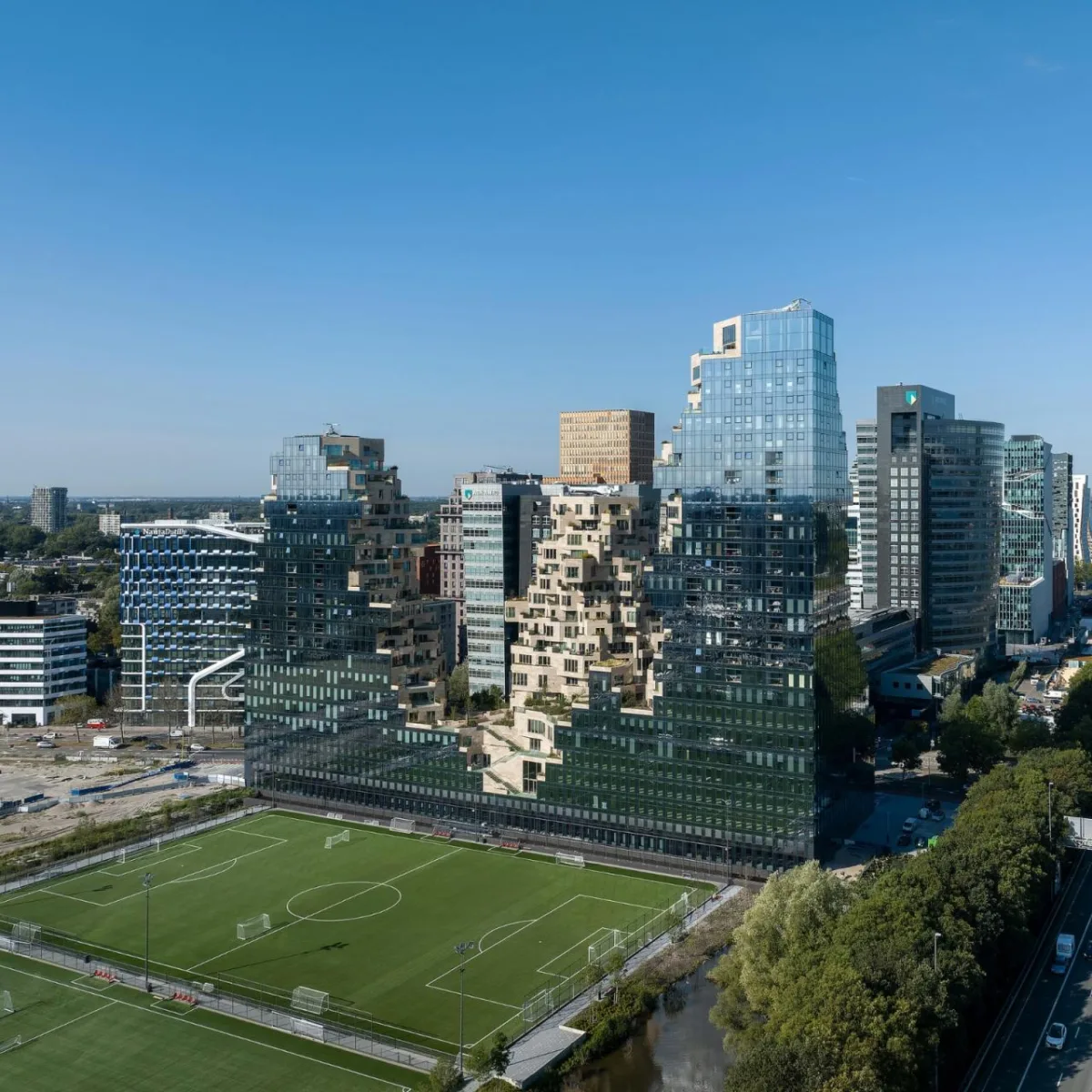 BIM建筑|“山谷”塔楼群 / MVRDV