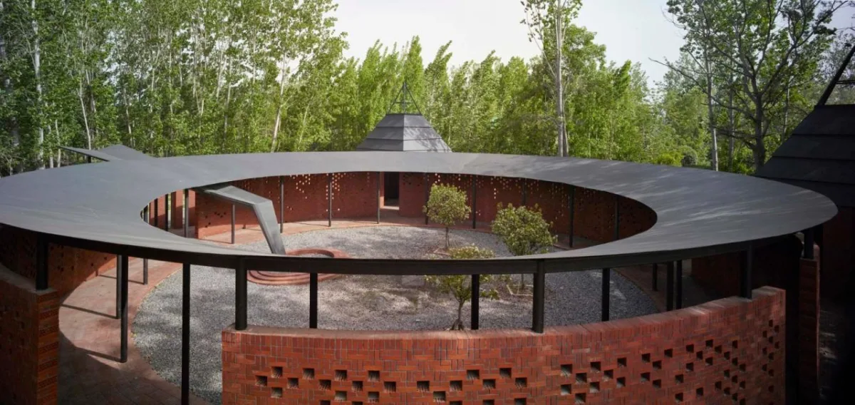 BIM建筑|云寨村社区活动中心 / 清华大学建筑设计研究院