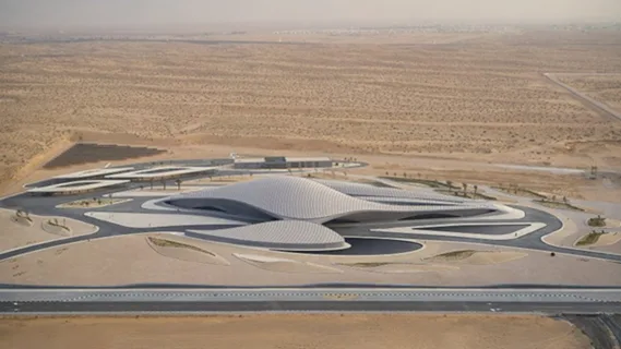 BIM建筑|扎哈工作室设计沙丘般的比耶总部