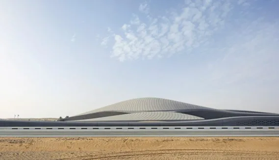 BIM建筑|扎哈工作室设计沙丘般的比耶总部