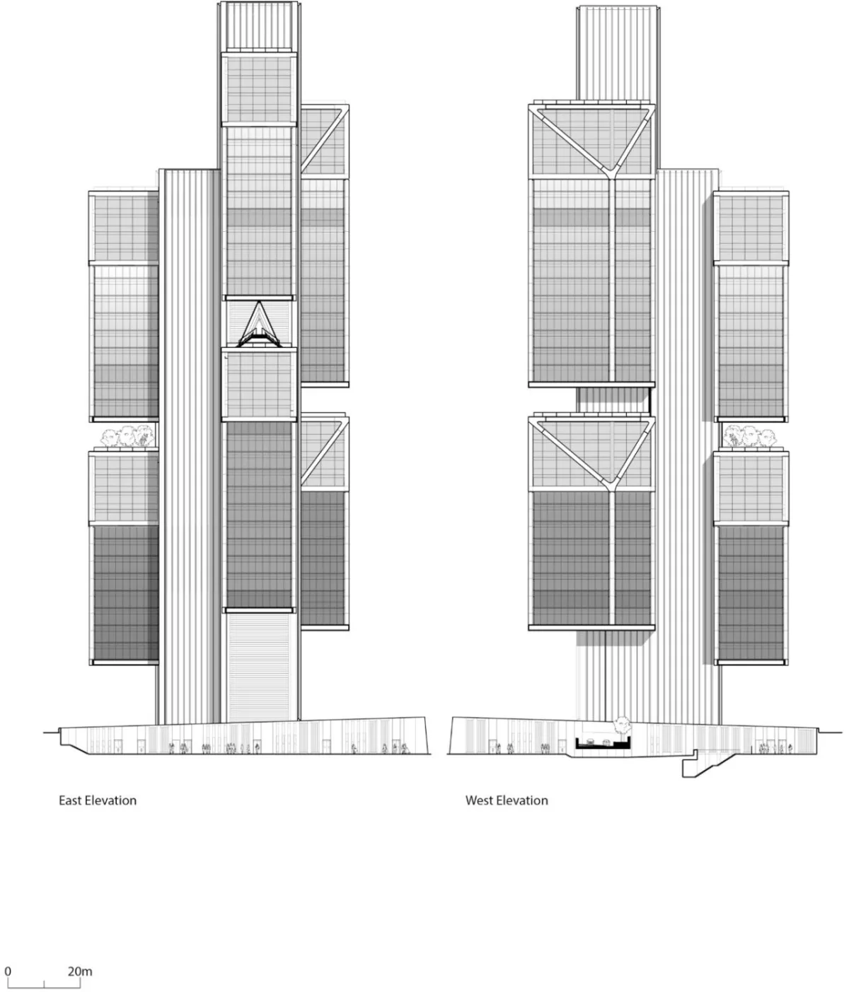BIM建筑|大疆天空之城 / 福斯特建筑事务所
