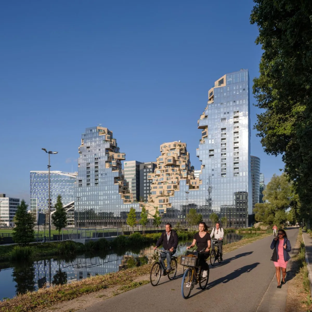 BIM建筑|“山谷”塔楼群 / MVRDV