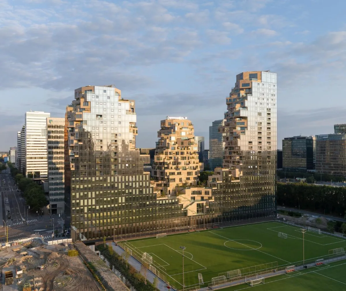BIM建筑|“山谷”塔楼群 / MVRDV