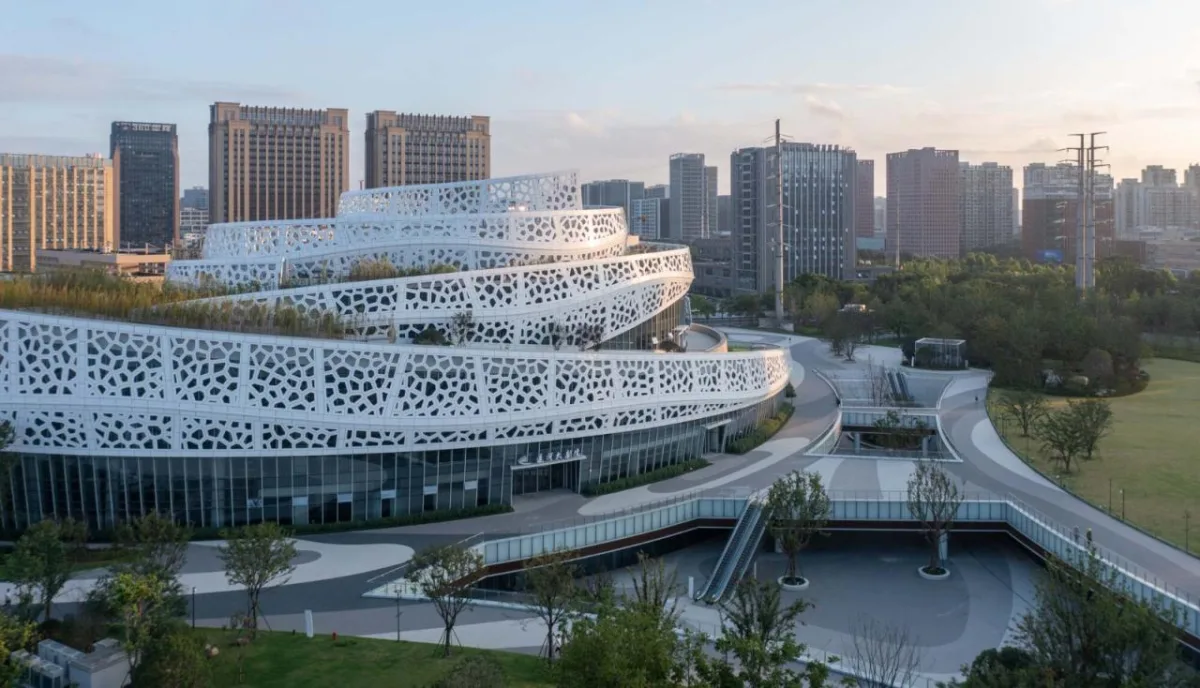 BIM建筑|杭州运河中央公园（二期）/ 浙江省建筑设计研究院