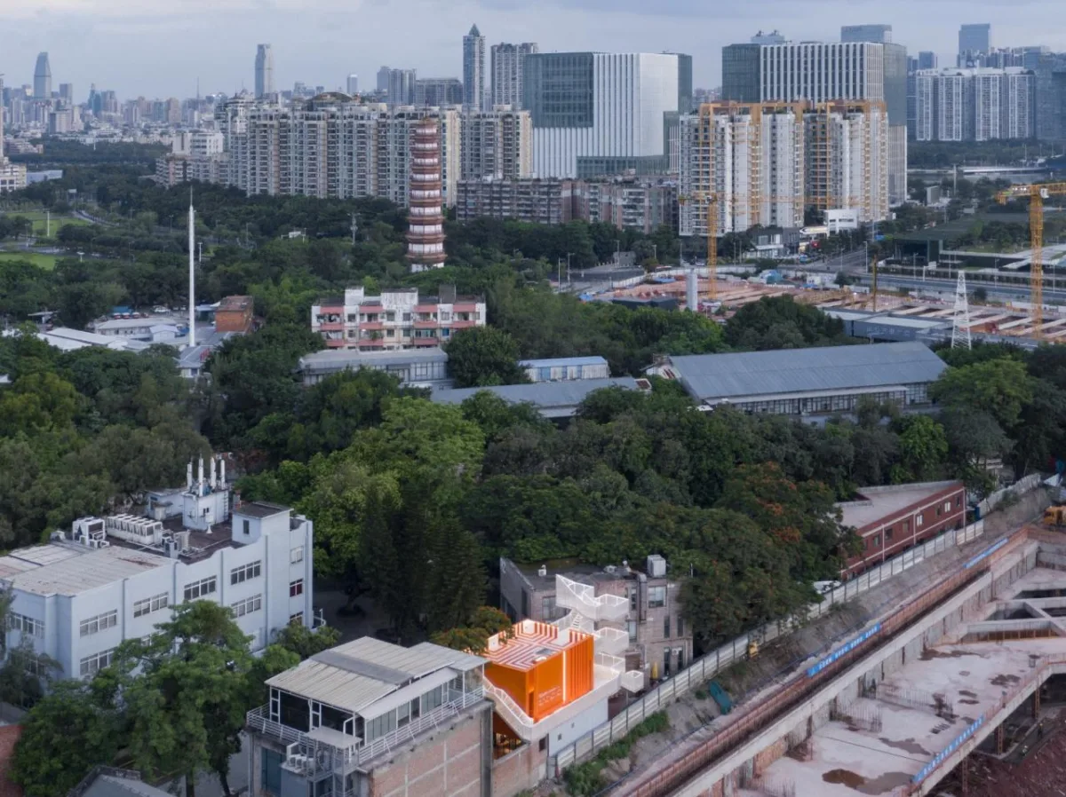 BIM建筑|工业遗址世界里的橙色糖果-未来社HOUSE / Wutopia Lab