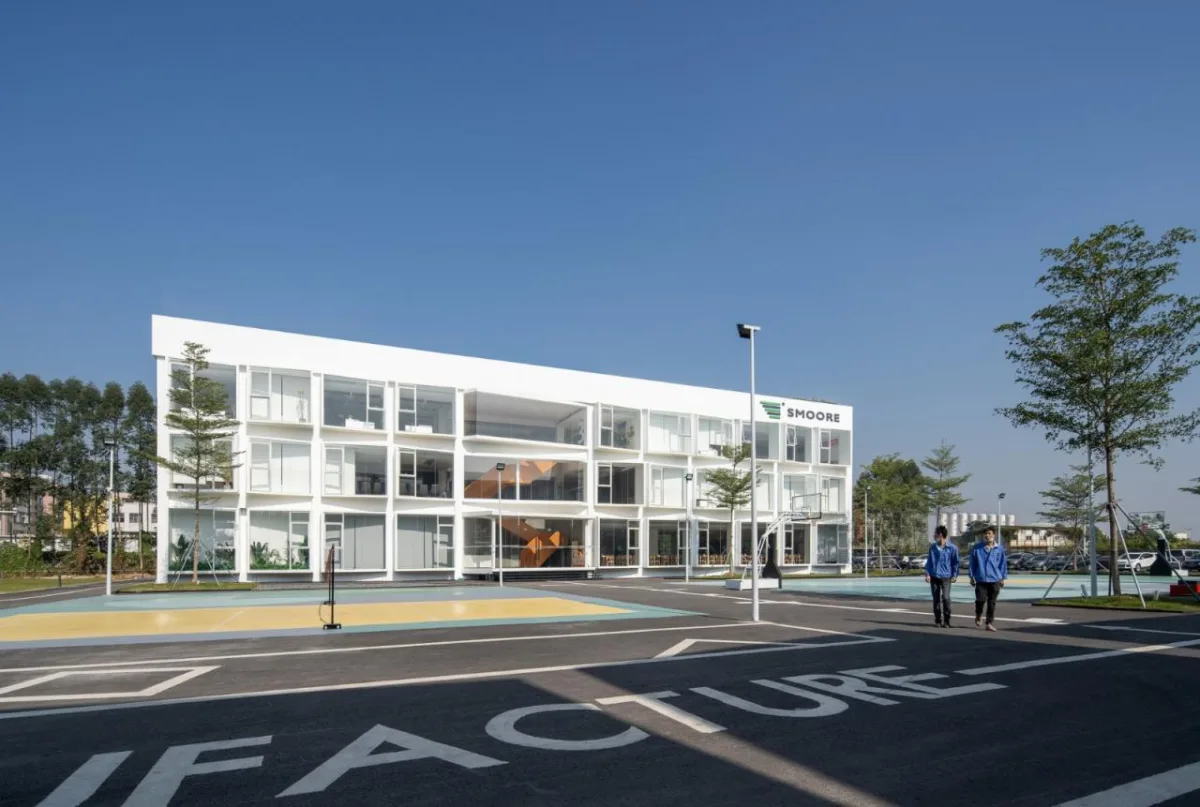 BIM建筑|SMOORE江门工业园改造 / 厘米制造