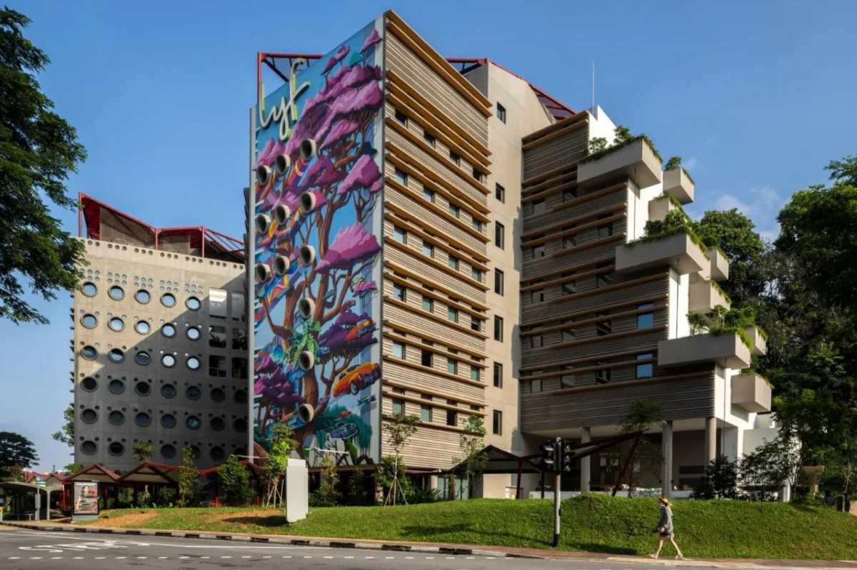 BIM建筑|lyf 纬壹科技城共享公寓 / WOHA