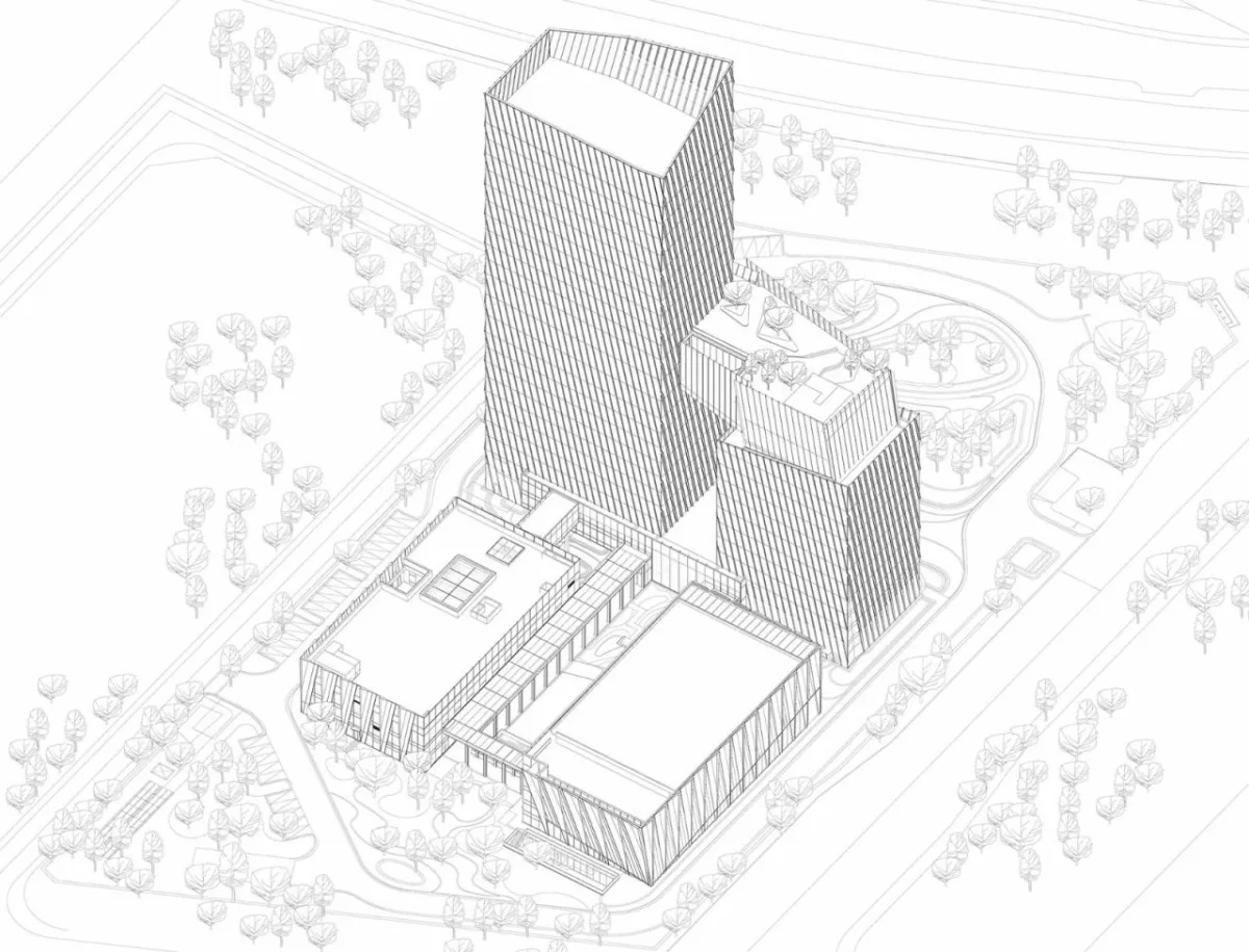 BIM建筑|巨石科技大厦 / 栖城设计