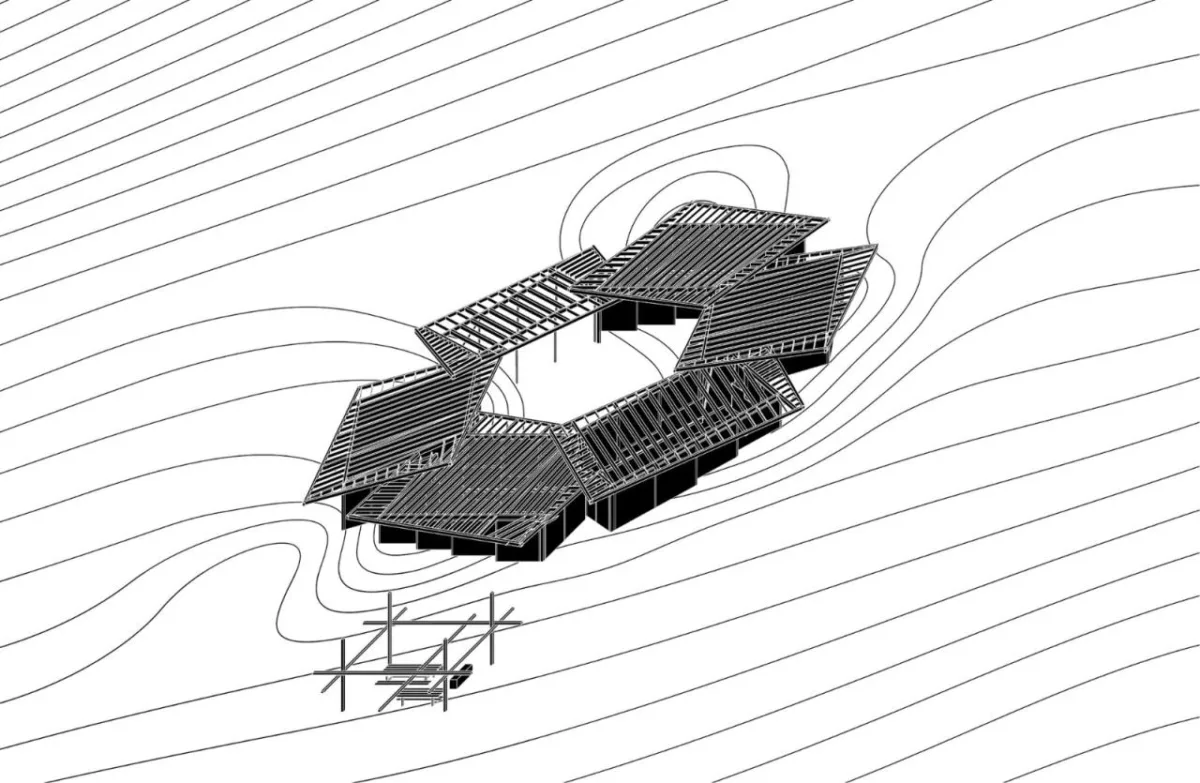 BIM建筑|花之家 / NO ARCHITECTURE