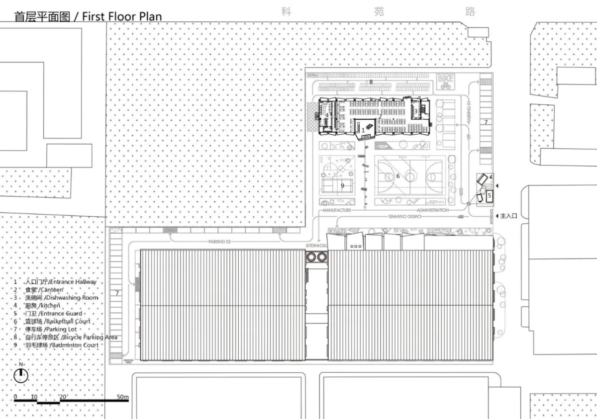 BIM建筑|SMOORE江门工业园改造 / 厘米制造