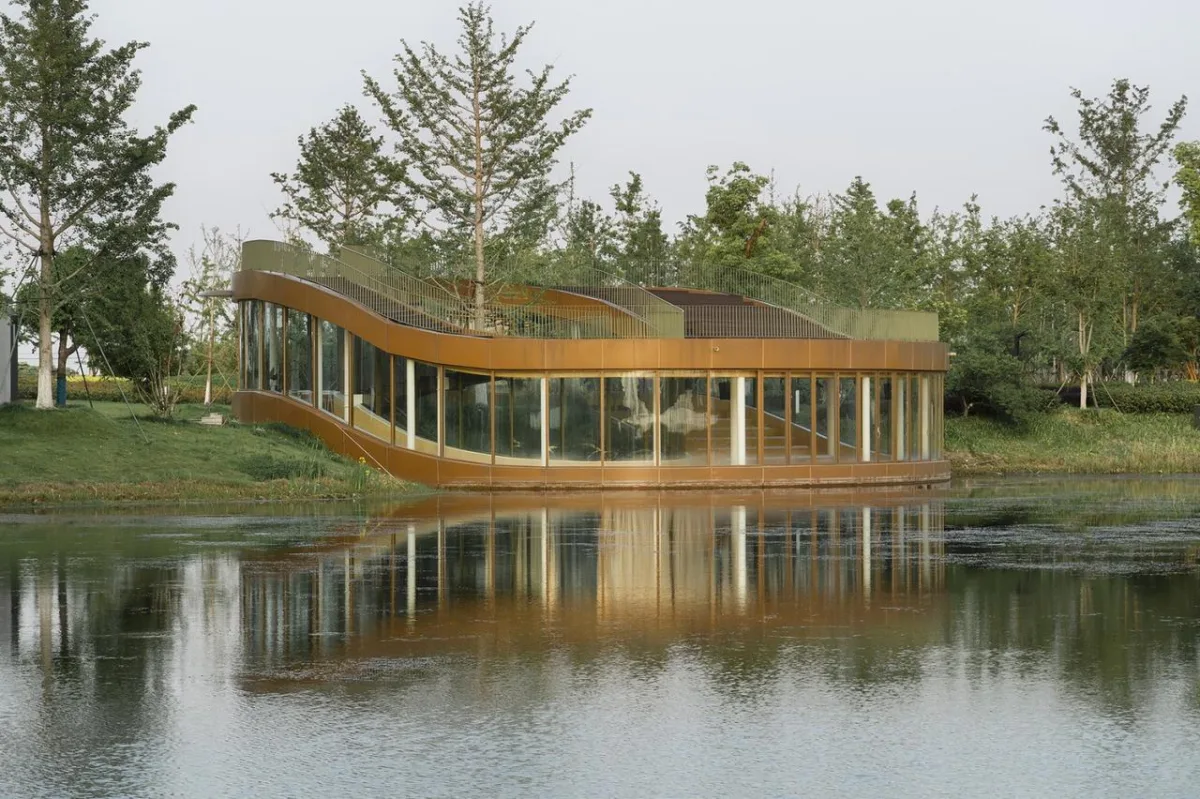BIM建筑|湖畔剧场 / 禾下建筑社 + MADAM