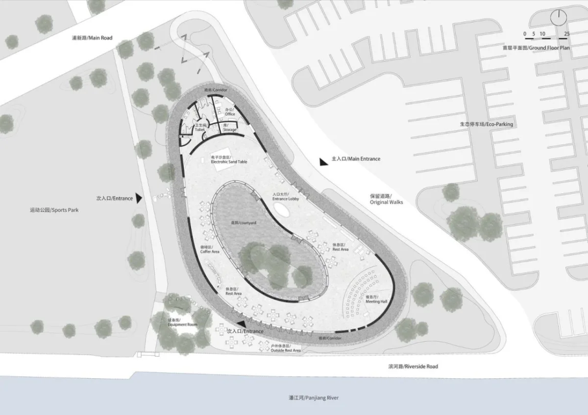 BIM建筑|柒村艺术设计中心 / 时地建筑