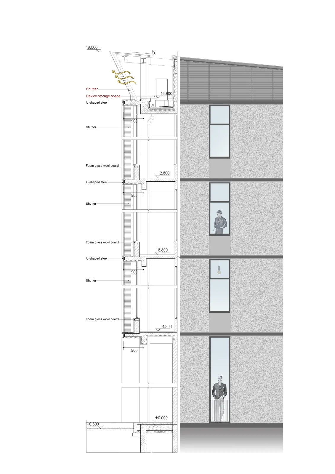 BIM建筑|郑州航空港第八安置区配套中学暨郑州第130中学 / 上海联创设计集团
