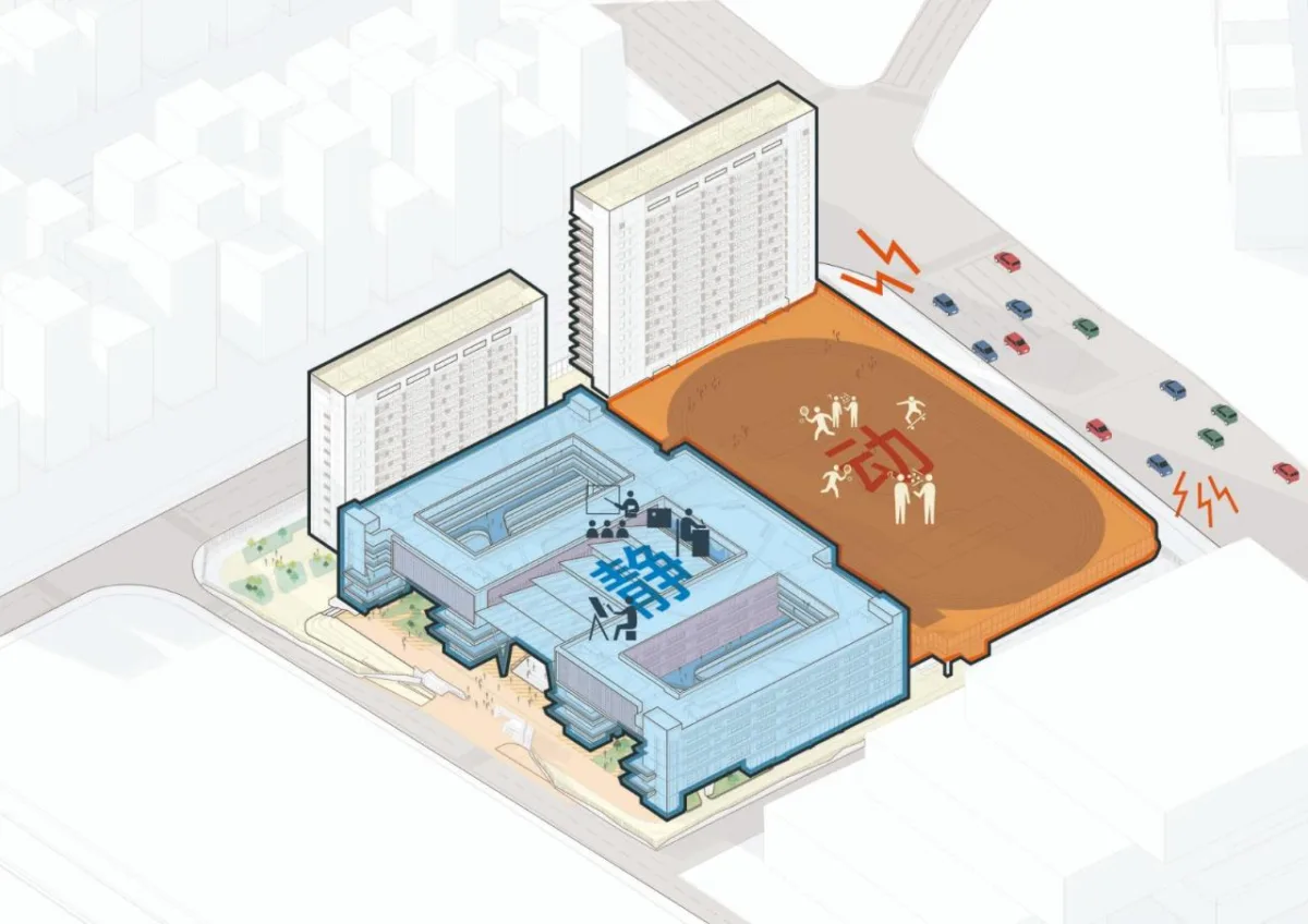 BIM建筑|深圳市红山中学 / 华阳国际设计