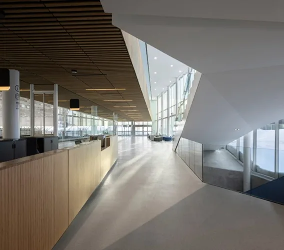 BIM建筑|莱梅工作室完成北美最大室内滑冰场