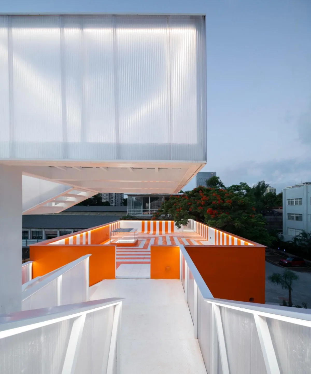 BIM建筑|工业遗址世界里的橙色糖果-未来社HOUSE / Wutopia Lab