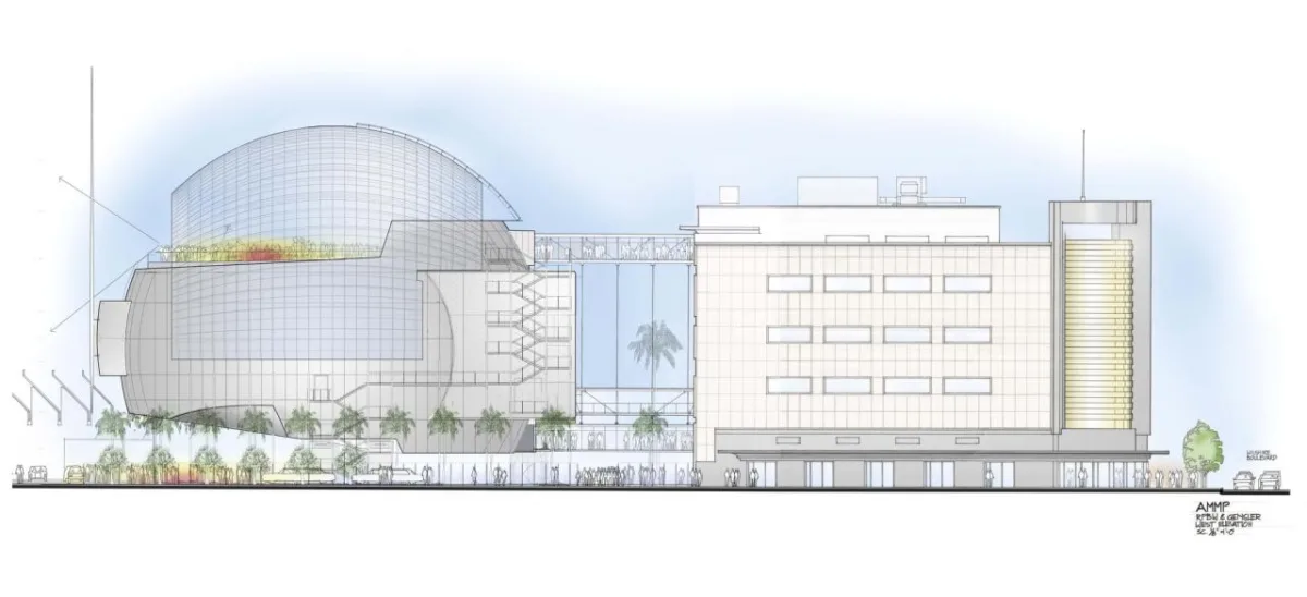 BIM建筑|奥斯卡电影博物馆 / 伦佐皮亚诺工作室 + Gensler
