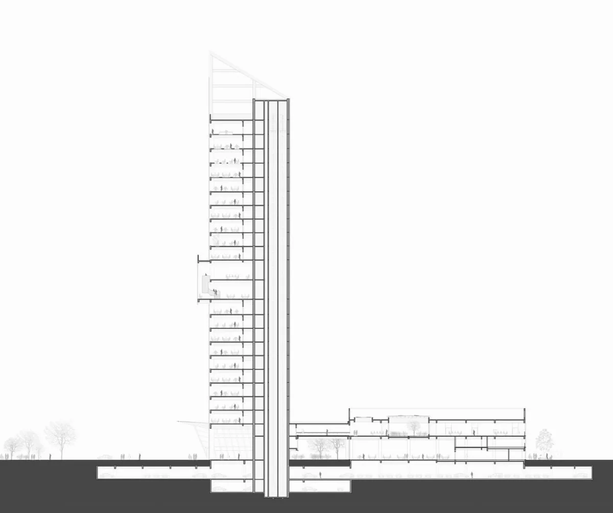 BIM建筑|巨石科技大厦 / 栖城设计