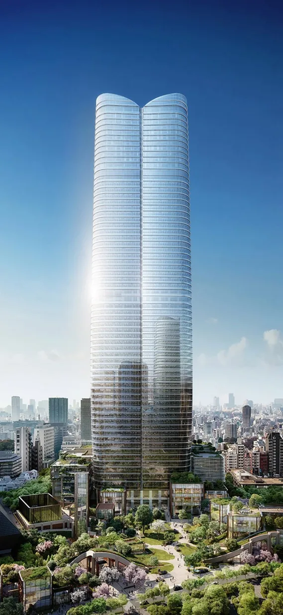 BIM建筑|日本最高的建筑在东京封顶