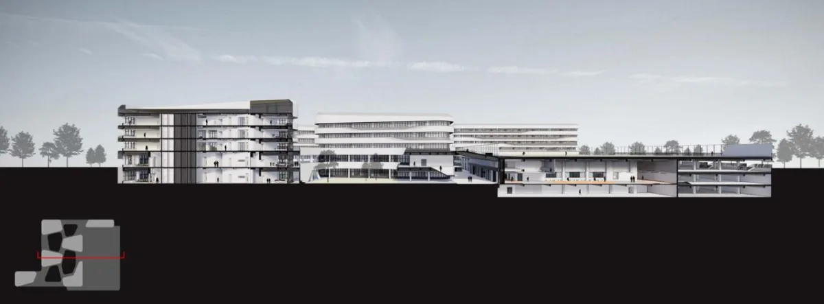 BIM建筑|清华大学附属中学广华学校 / 北京市建筑设计研究院