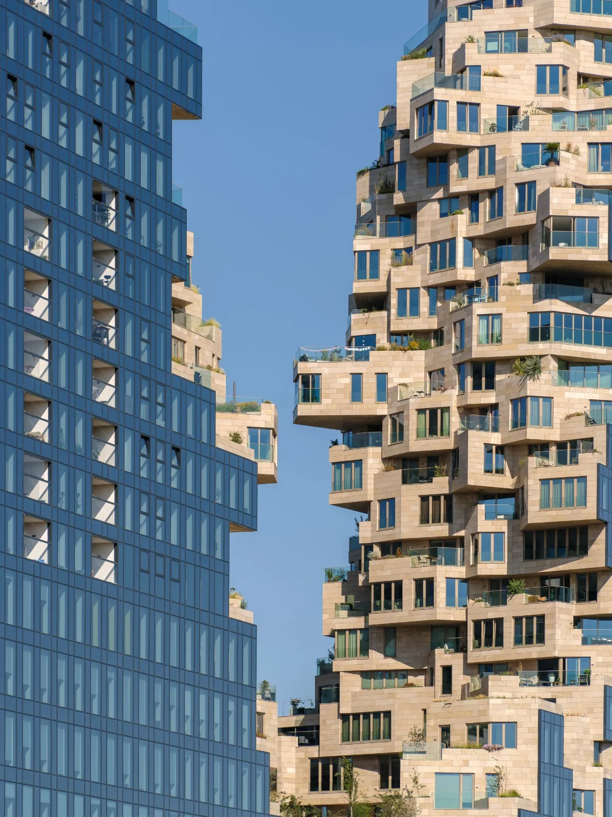 BIM建筑|“山谷”塔楼群 / MVRDV