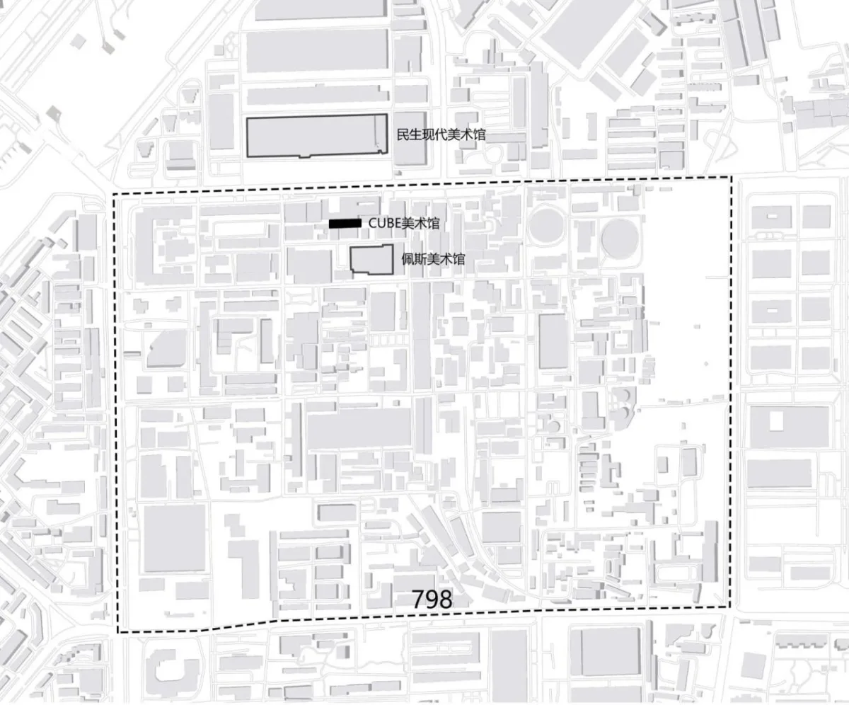 BIM建筑|798CUBE美术馆 / 朱锫建筑设计事务所