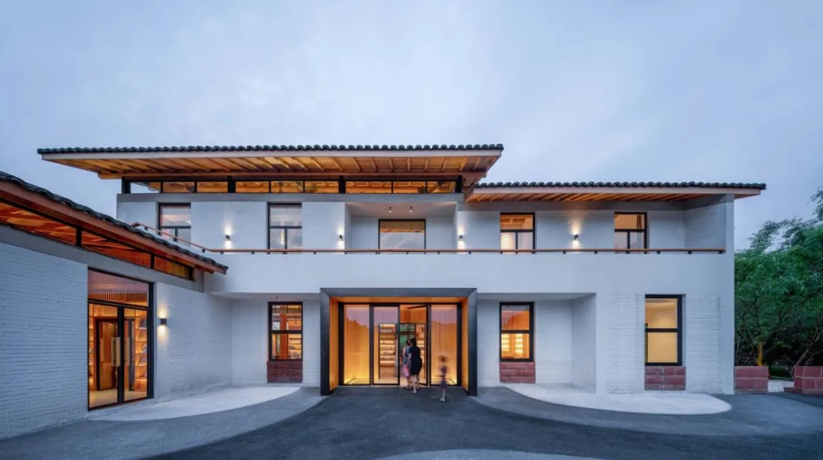 BIM建筑|安石乡村书局 / 锋茂建筑