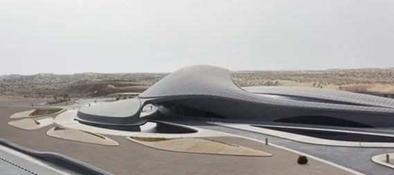 BIM建筑|扎哈工作室设计沙丘般的比耶总部
