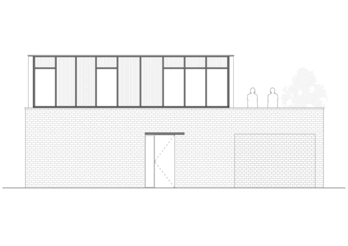 BIM建筑|HEIDE住宅 / Luchtschip Architectuur + Architectuuratelier Vos