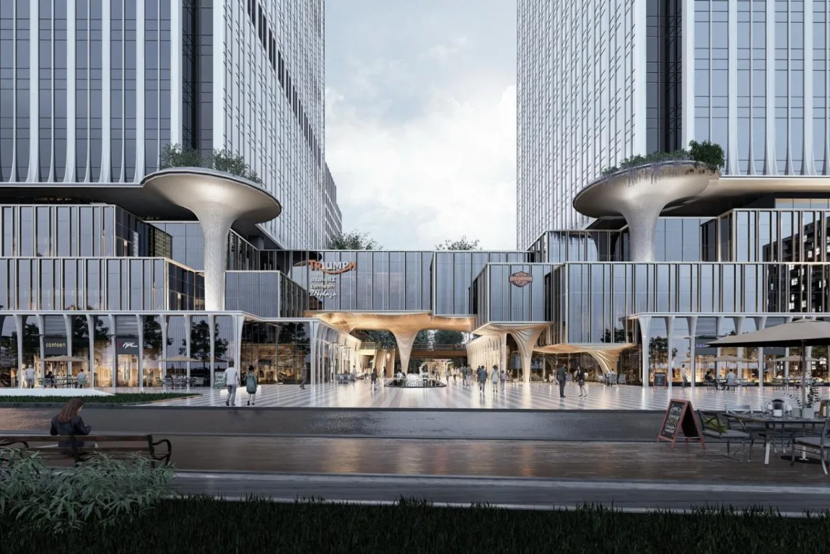 BIM建筑|现代生态复合城市综合体 / UA尤安设计