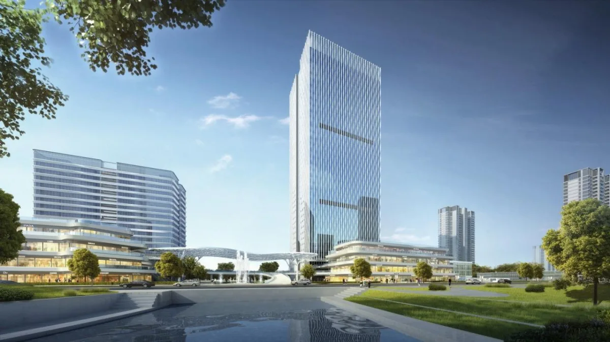 BIM建筑|高铁新城商务新地标·芯光大厦 / 简和建筑