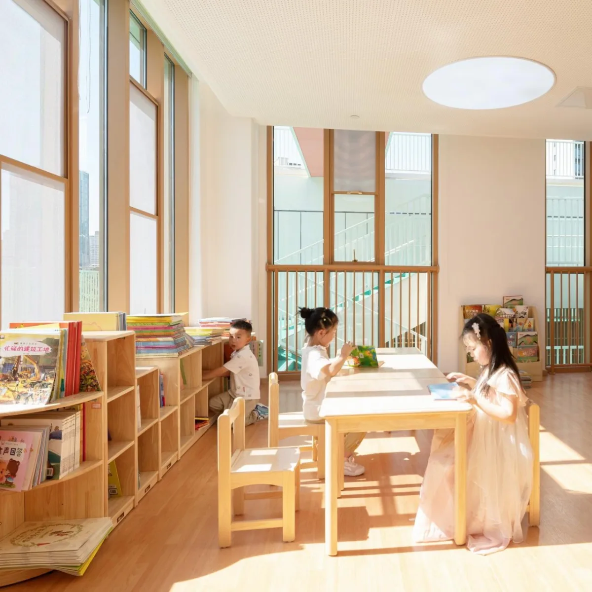BIM建筑|这可能是小城幼儿园的天花板了：陕西安康高新第五幼儿园 / UUA建筑师事务所
