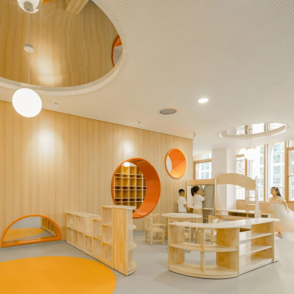 BIM建筑|这可能是小城幼儿园的天花板了：陕西安康高新第五幼儿园 / UUA建筑师事务所