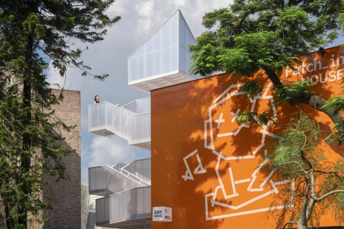 BIM建筑|工业遗址世界里的橙色糖果-未来社HOUSE / Wutopia Lab