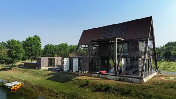 BIM建筑|“东斋奥巴布”在泰国建造集装箱度假屋