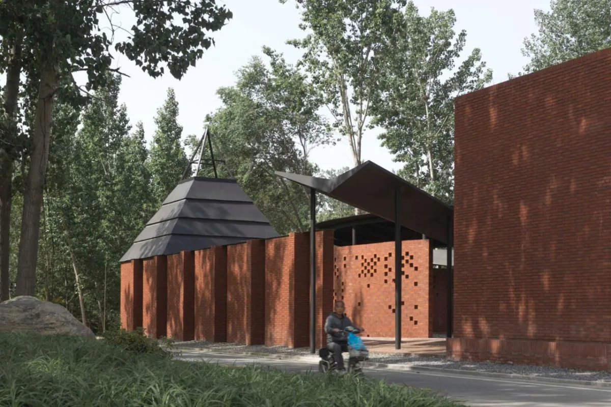 BIM建筑|云寨村社区活动中心 / 清华大学建筑设计研究院
