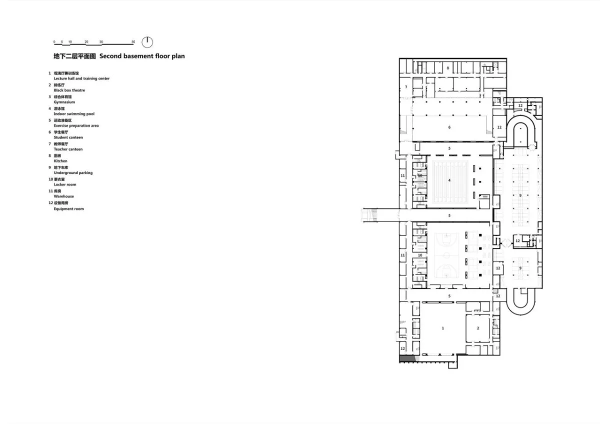 BIM建筑|清华大学附属中学广华学校 / 北京市建筑设计研究院