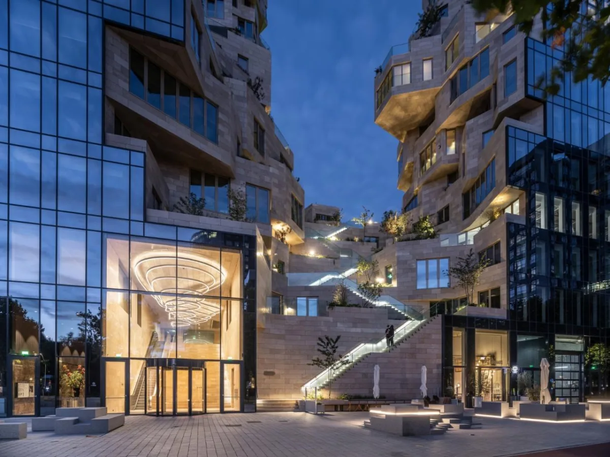 BIM建筑|“山谷”塔楼群 / MVRDV