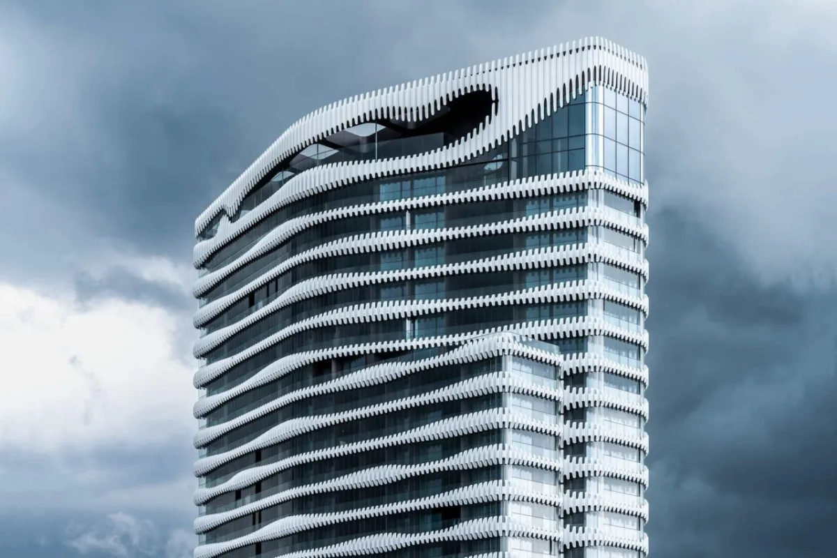 BIM建筑|RKM740“拉链” 塔楼 / J. Mayer H. Architects