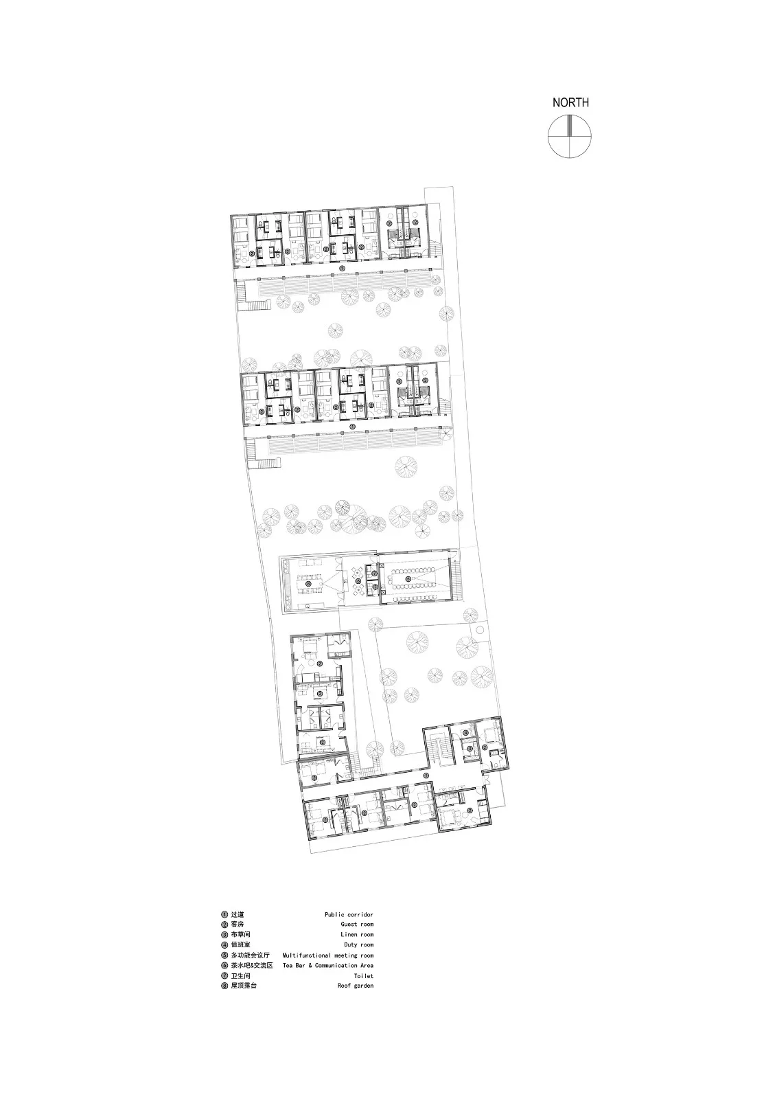 BIM建筑|龙游溪口镇乡村未来社区圃舍·溪口共享民宿 / 上海严旸建筑设计工作室