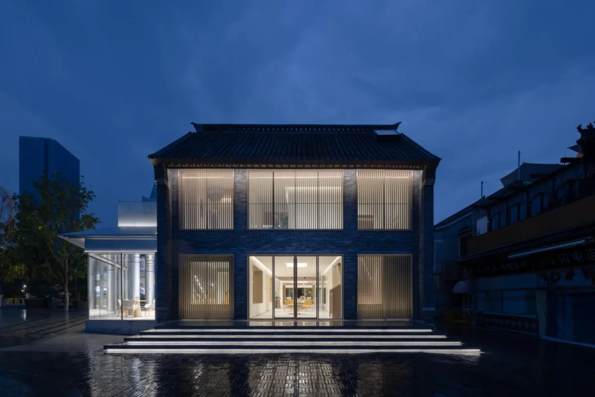 BIM建筑|融新于旧，与时并进：济南蔚来中心 / LUKSTUDIO芝作室