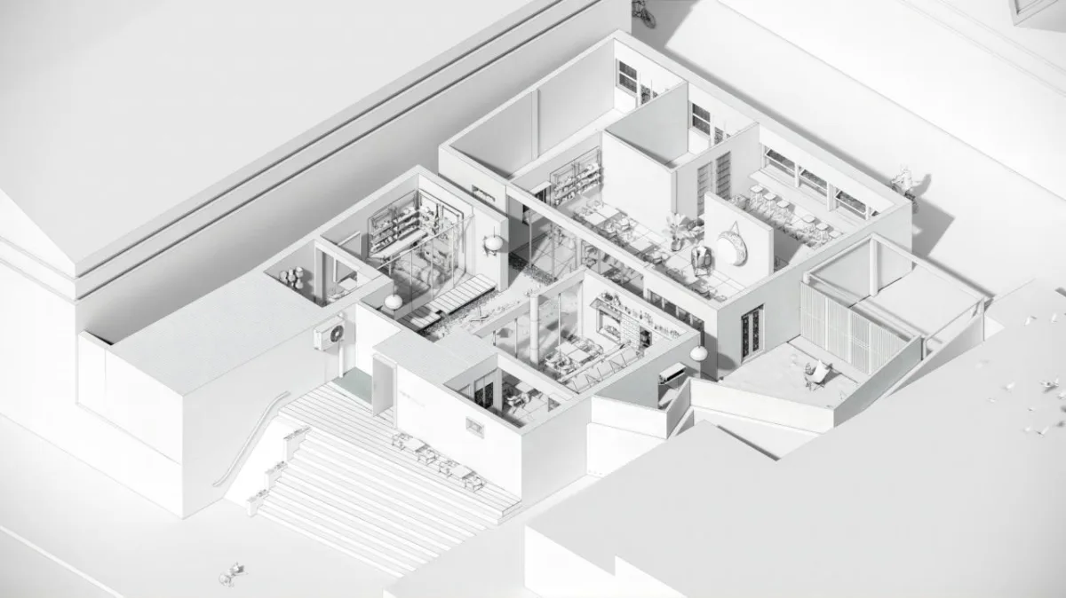 BIM建筑|万国福地·精酿酒吧，北京 / DAGA大观建筑