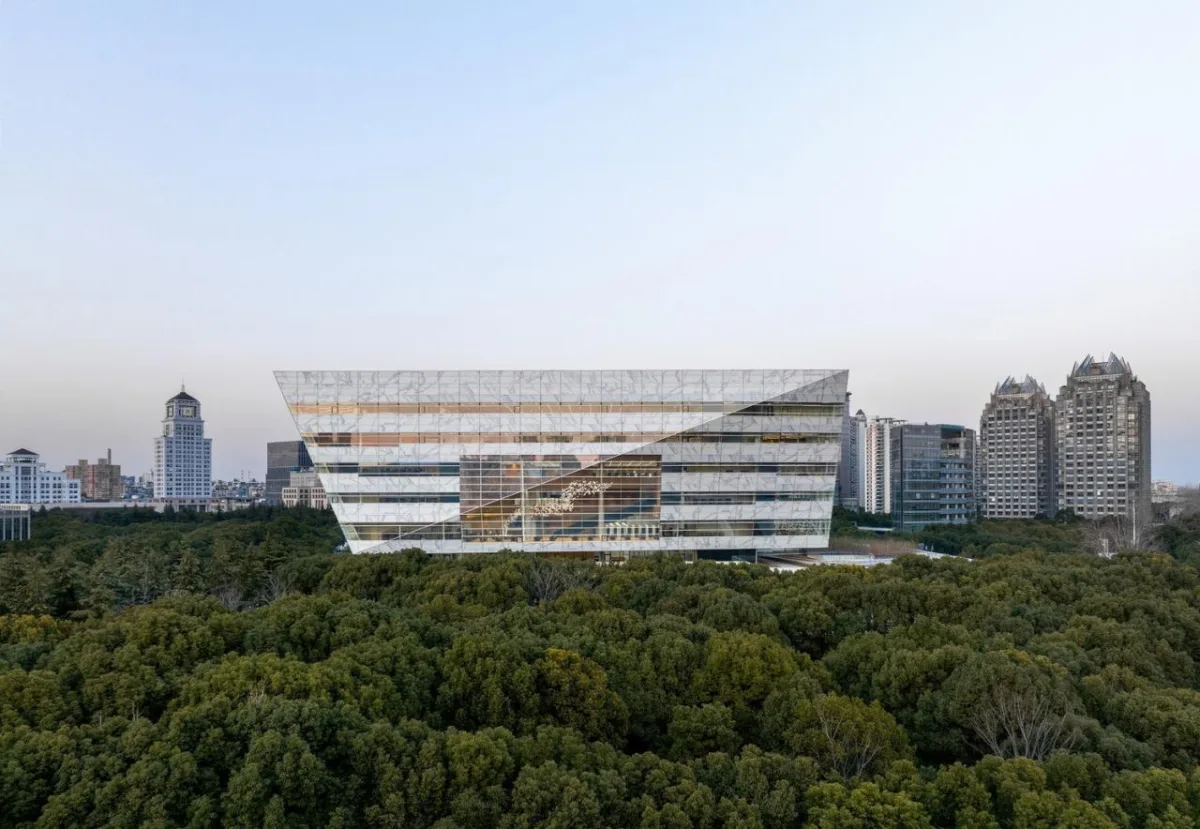 BIM建筑|上海图书馆东馆 / SHL