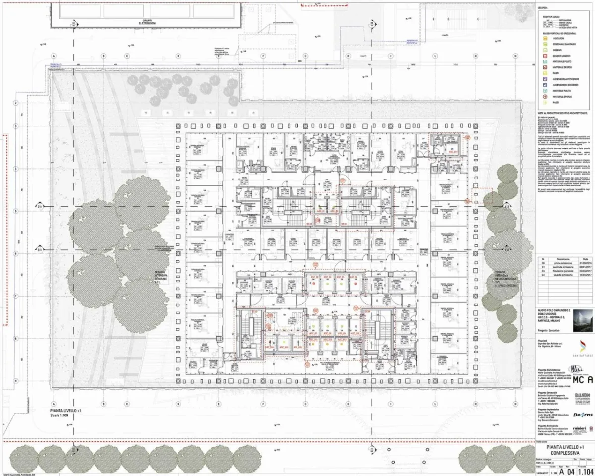BIM建筑|会吸霾的医院：米兰圣拉斐尔医院新外科和急救中心 / MCA建筑事务所