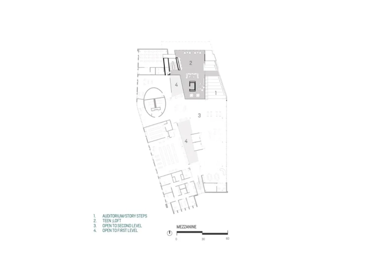 BIM建筑|派恩布拉夫总图书馆 / Polk Stanley Wilcox Architects