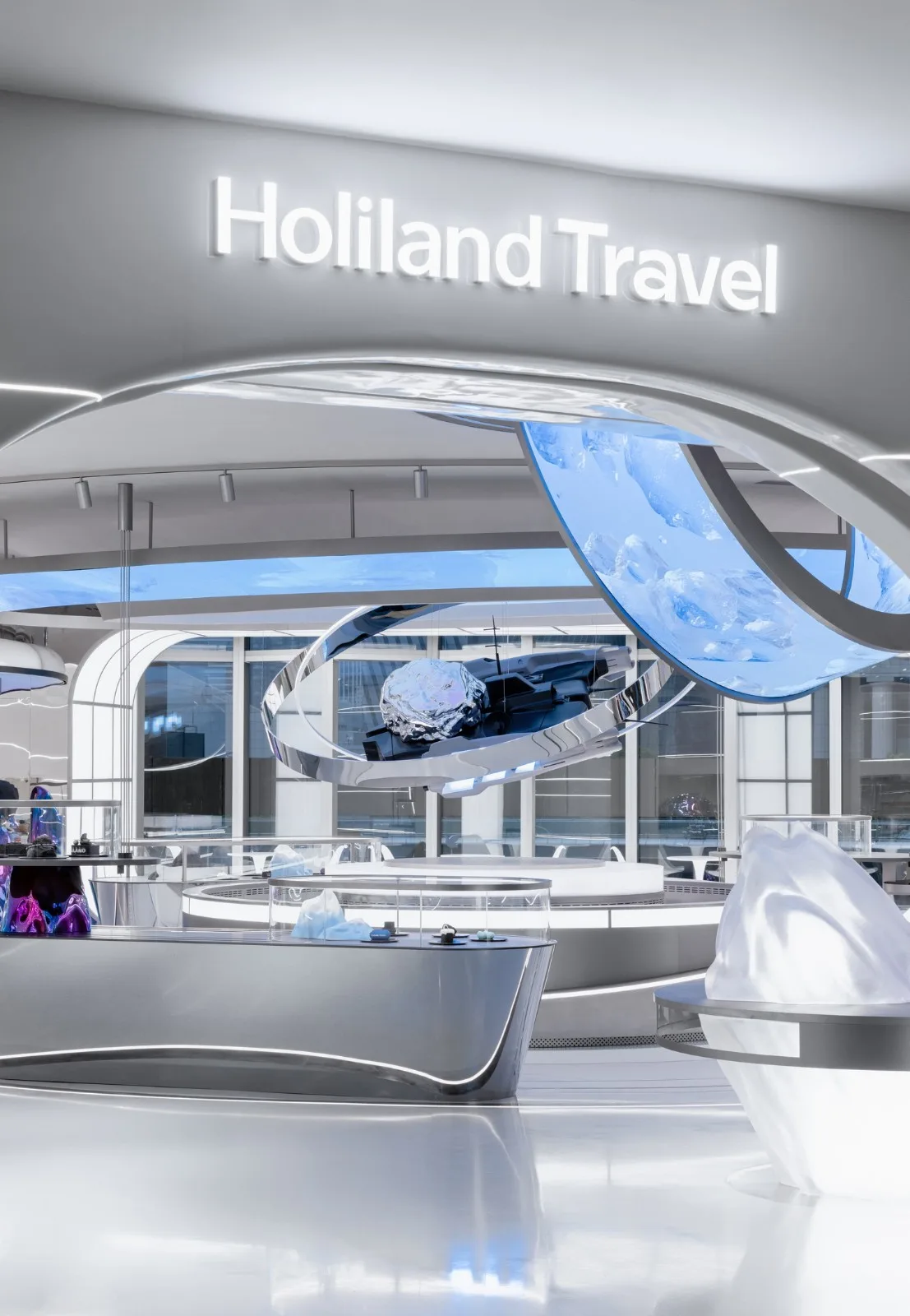 BIM建筑|HOLILAND TRAVEL：平行宇宙的未来叙事主义 / SLT设计咨询有限公司