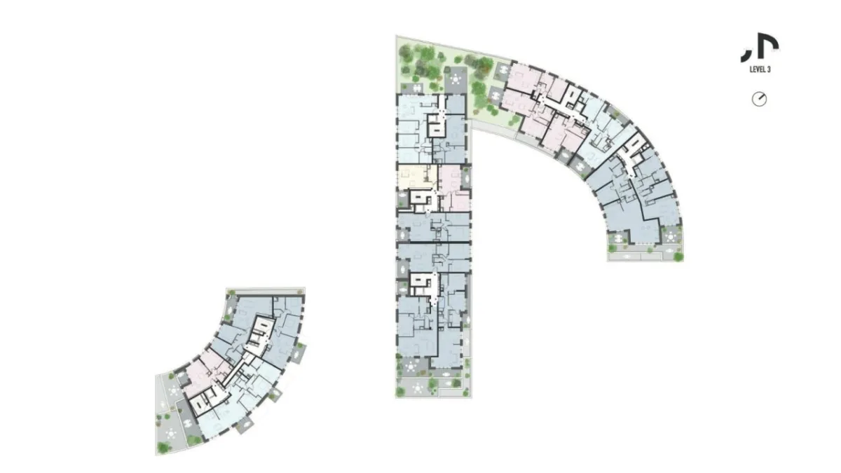 BIM建筑|景观住宅综合体 Ascension / MVRDV