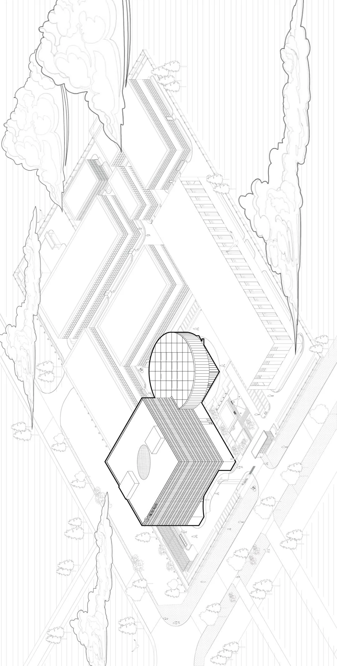 BIM建筑|国方电子研发中心 / 平介设计，苏州大学建筑学院